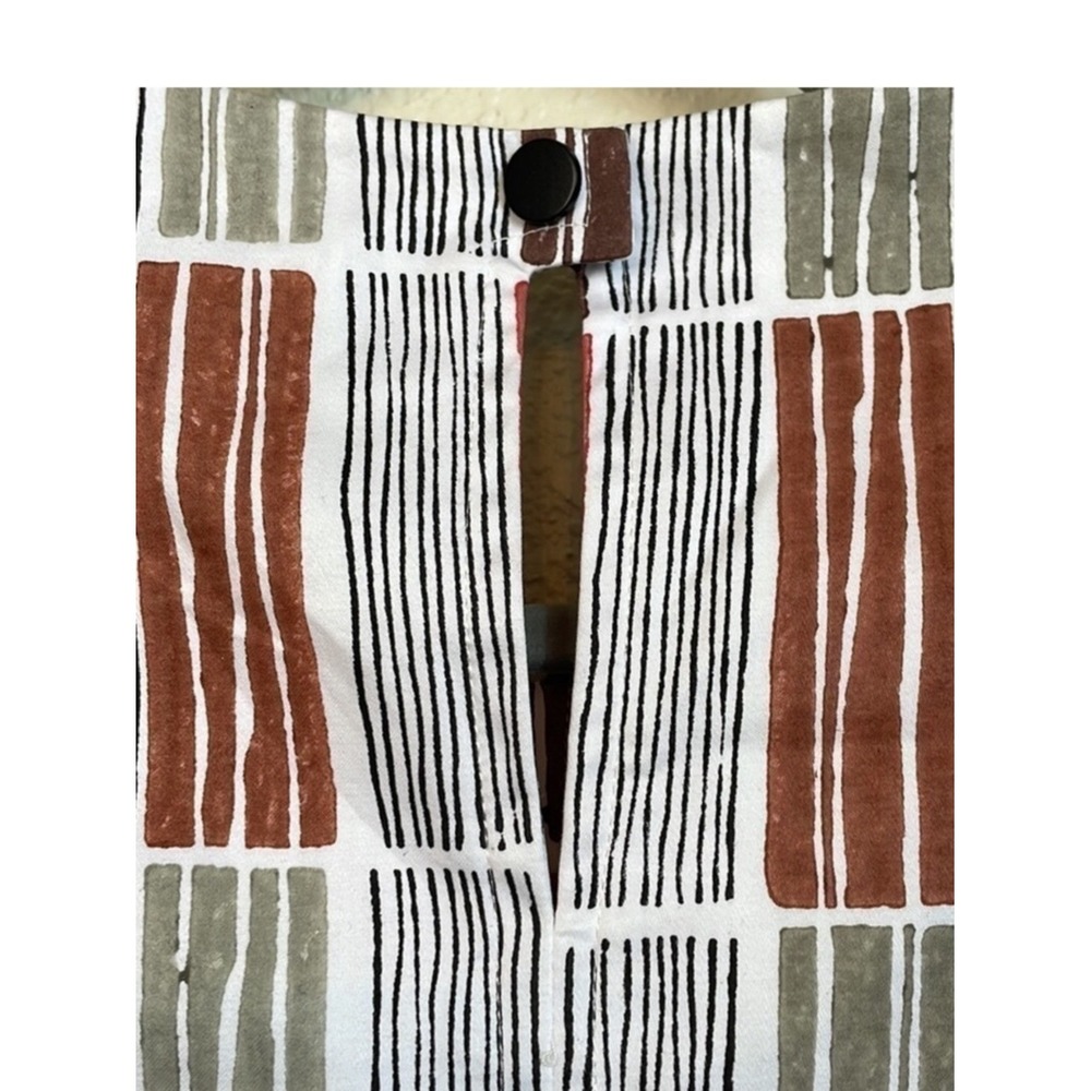 WHERE MOUNTAINS MEET Sariska Print Jess Blouse Kimono V Neck Cropped Small - Picture 9 of 14